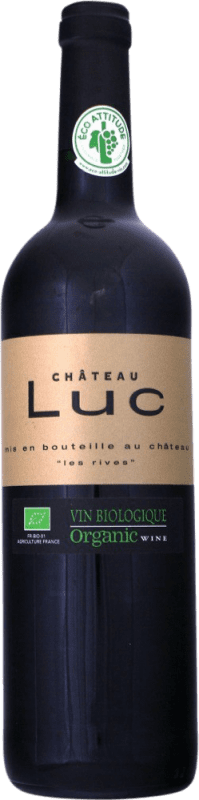 14,95 € Бесплатная доставка | Красное вино Louis Fabre. Château de Luc A.O.C. Corbières Франция Cabernet Sauvignon, Carignan, Nebbiolo бутылка 75 cl