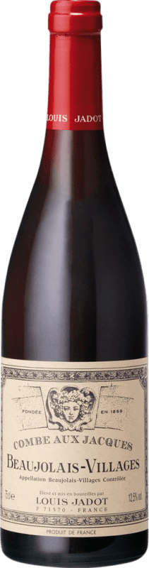 23,95 € Бесплатная доставка | Красное вино Louis Jadot Combe aux Jacques Rouge A.O.C. Beaujolais-Villages Beaujolais Франция Gamay бутылка 75 cl