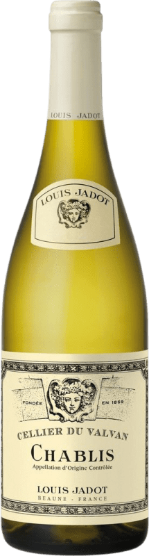 35,95 € Free Shipping | White wine Louis Jadot Cellier du Valvan A.O.C. Chablis Burgundy France Chardonnay Bottle 75 cl