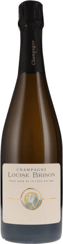 66,95 € Free Shipping | White Sparkling Wine Louise Brison La Côte des Bar Brut Nature A.O.C. Champagne Champagne France Pinot Noir Bottle 75 cl