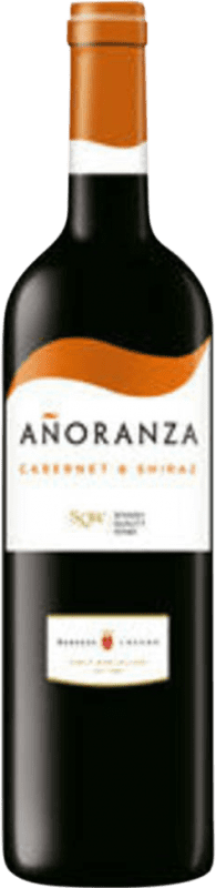 4,95 € Бесплатная доставка | Красное вино Lozano Añoranza Cabernet Sauvignon & Shiraz D.O. La Mancha Кастилья-Ла-Манча Испания Cabernet Sauvignon, Nebbiolo бутылка 75 cl