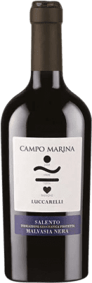 13,95 € Free Shipping | Red wine Luccarelli Campo Marina I.G.T. Puglia Puglia Italy Malvasia Black Bottle 75 cl