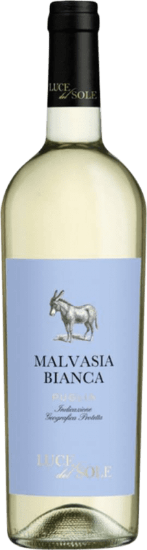 13,95 € Spedizione Gratuita | Vino Bianco Luce del Sole I.G.T. Puglia Puglia Italia Malvasia 75 cl