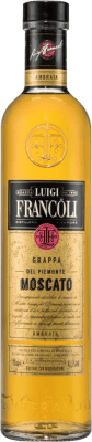 Aguardente Grappa Luigi Francoli Barrique Mascate 70 cl