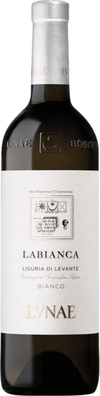 19,95 € Free Shipping | White wine Lunae Labianca I.G.T. Liguria di Levante Italy Malvasía, Vermentino Bottle 75 cl