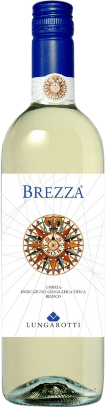 10,95 € Envoi gratuit | Vin blanc Lungarotti Brezza Bianco I.G.T. Umbria Ombrie Italie Bouteille 75 cl