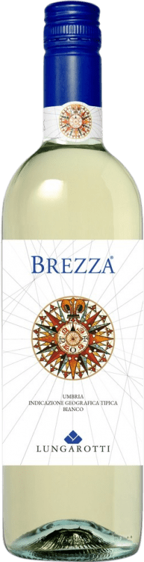 10,95 € Spedizione Gratuita | Vino Bianco Lungarotti Brezza I.G.T. Umbria Umbria Italia Bottiglia 75 cl