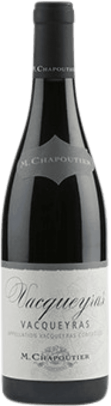 21,95 € Free Shipping | White wine Michel Chapoutier A.O.C. Vacqueyras Rhône France Grenache, Mourvèdre Bottle 75 cl