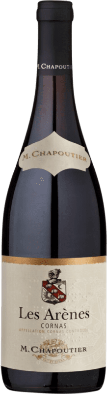 57,95 € Бесплатная доставка | Красное вино Michel Chapoutier Les Arènes A.O.C. Cornas Рона Франция Syrah бутылка 75 cl