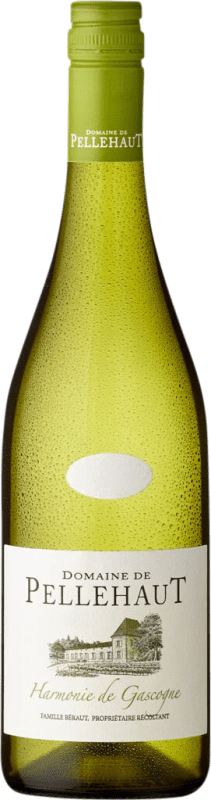 10,95 € Spedizione Gratuita | Vino Bianco Maison Sichel Domaine de Pellehaut Harmonie de Gascogne I.G.P. Vin de Pays Côtes de Gascogne Francia Nebbiolo, Chardonnay, Ugni, Gros Manseng, Colombard 75 cl