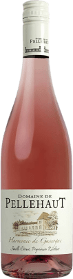 6,95 € 免费送货 | 玫瑰酒 Maison Sichel Domaine de Pellehaut Harmonie de Gascogne Rosé I.G.P. Vin de Pays Côtes de Gascogne 法国 Merlot, Cabernet Sauvignon, Nebbiolo, Tannat 瓶子 75 cl