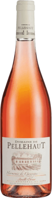 6,95 € Envío gratis | Vino rosado Maison Sichel Domaine de Pellehaut Harmonie de Gascogne Rosé I.G.P. Vin de Pays Côtes de Gascogne Francia Merlot, Cabernet Sauvignon, Nebbiolo, Tannat Botella 75 cl
