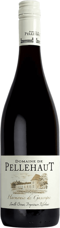 9,95 € 免费送货 | 红酒 Maison Sichel Domaine de Pellehaut Harmonie de Gascogne Rouge I.G.P. Vin de Pays Côtes de Gascogne 法国 Merlot, Cabernet Sauvignon, Nebbiolo, Tannat 瓶子 75 cl