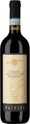 10,95 € Бесплатная доставка | Красное вино Re Manfredi Patrizi D.O.C. Langhe Пьемонте Италия Dolcetto бутылка 75 cl