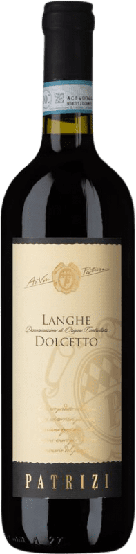 10,95 € Бесплатная доставка | Красное вино Re Manfredi Patrizi D.O.C. Langhe Пьемонте Италия Dolcetto бутылка 75 cl