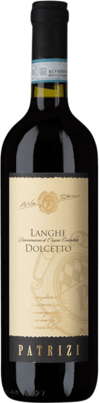 10,95 € Бесплатная доставка | Красное вино Re Manfredi Patrizi D.O.C. Langhe Пьемонте Италия Dolcetto — Дольчетто Бутылка 75 cl