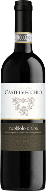 18,95 € Kostenloser Versand | Rotwein Re Manfredi Castelvecchio D.O.C. Nebbiolo d'Alba Piemont Italien Nebbiolo Flasche 75 cl