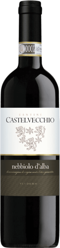 19,95 € Envío gratis | Vino Tinto Re Manfredi Castelvecchio D.O.C. Nebbiolo d'Alba Piemonte Italia Nebbiolo 75 cl