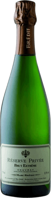 32,95 € Envio grátis | Espumante branco Marc Brédif Extrême Réserve Privée Brut A.O.C. Vouvray Loire França Chenin Branco Garrafa 75 cl