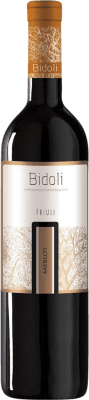 8,95 € 免费送货 | 红酒 Margherita & Arrigo Bidoli D.O.C. Friuli Grave 弗留利 - 威尼斯朱利亚 意大利 Merlot 瓶子 75 cl