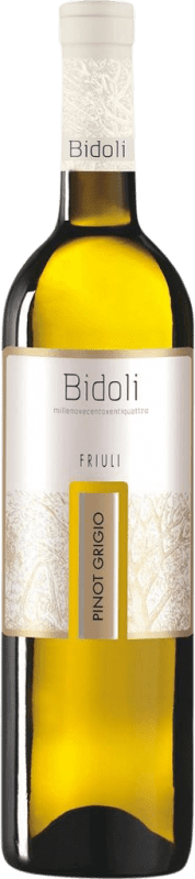 9,95 € 免费送货 | 白酒 Margherita & Arrigo Bidoli D.O.C. Friuli Grave 弗留利 - 威尼斯朱利亚 意大利 Pinot Grey 瓶子 75 cl