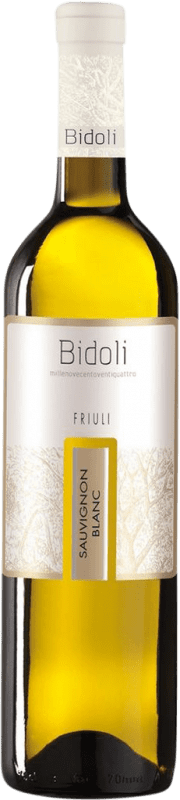 9,95 € Envio grátis | Vinho branco Margherita & Arrigo Bidoli D.O.C. Friuli Grave Friuli-Venezia Giulia Itália Sauvignon Branca Garrafa 75 cl