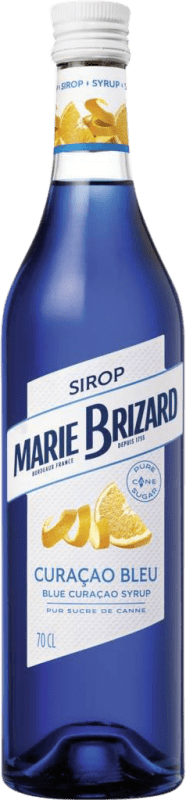 14,95 € Envío gratis | Schnapp Marie Brizard Blue Curaçao Syrup Francia Botella 70 cl Sin Alcohol