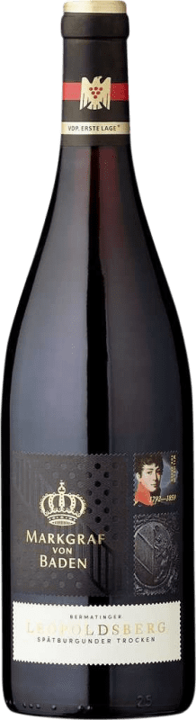 33,95 € 免费送货 | 红酒 Markgraf von Baden Bermatinger Leopoldsberg 干 V.D.P. Erste Lage Baden 德国 Pinot Black 瓶子 75 cl