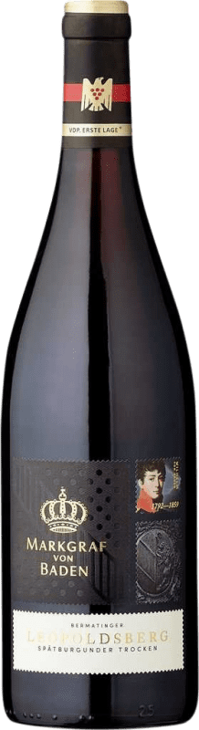 31,95 € Envío gratis | Vino Tinto Markgraf von Baden Bermatinger Leopoldsberg Trocken — Seco VDP Erste Lage — 1er Premier Cru Baden Alemania Pinot Negro Botella 75 cl