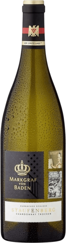 33,95 € Kostenloser Versand | Weißwein Markgraf von Baden Durbacher Schloss Staufenberg Trocken VDP Erste Lage — 1er Premier Cru Baden Deutschland Chardonnay 75 cl