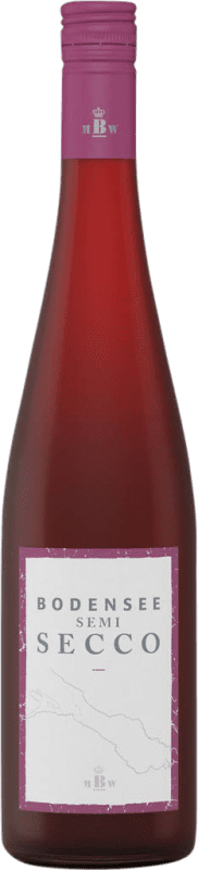 8,95 € Envio grátis | Vinho tinto Markgraf von Baden Semi-seco Semi-doce I.G. Baden Baden Alemanha Garrafa 75 cl Sem Álcool