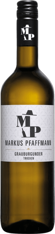 6,95 € 送料無料 | 白ワイン Markus Pfaffmann MP ドライ Q.b.A. Pfälz Pfälz ドイツ Pinot Grey ボトル 75 cl