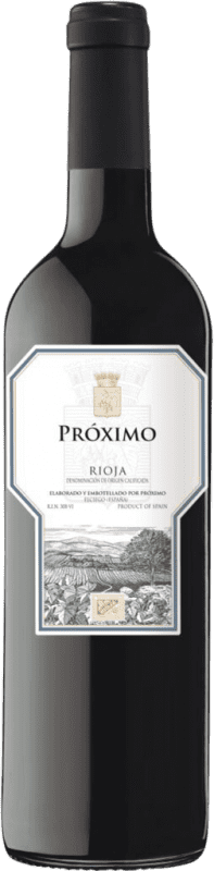 11,95 € Spedizione Gratuita | Vino rosso Marqués de Riscal Próximo D.O.Ca. Rioja Castilla y León Spagna Tempranillo, Graciano, Mazuelo Bottiglia 75 cl