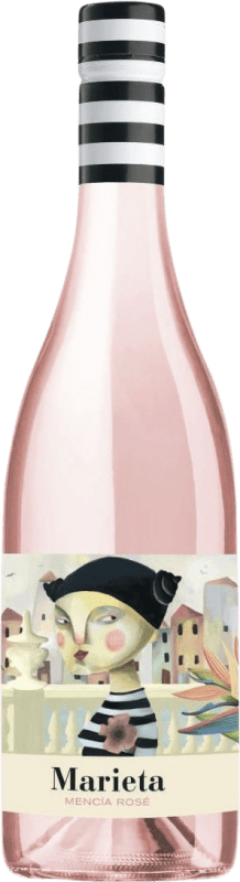 10,95 € Kostenloser Versand | Rosé-Wein Martín Códax Marieta I.G.P. Vino de la Tierra de Castilla y León Kastilien und León Spanien Mencía Flasche 75 cl