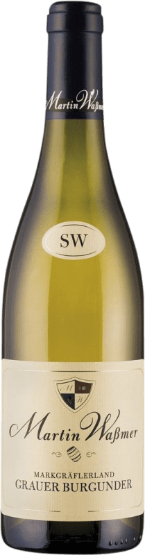 27,95 € Free Shipping | White Wine Martin Waßmer Markgräflerland Trocken — Dry I.G. Baden Baden Germany Pinot Gris Bottle 75 cl