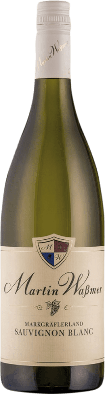 10,95 € 免费送货 | 白酒 Martin Waßmer Markgräflerland 干 I.G. Baden Baden 德国 Sauvignon White 瓶子 75 cl