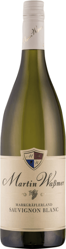 15,95 € Free Shipping | White Wine Martin Waßmer Markgräflerland Trocken — Dry I.G. Baden Baden Germany Sauvignon Bottle 75 cl