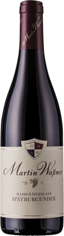 15,95 € Free Shipping | Red Wine Martin Waßmer Markgräflerland Trocken — Dry I.G. Baden Baden Germany Pinot Noir Bottle 75 cl