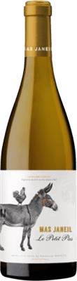 11,95 € Бесплатная доставка | Белое вино Mas Janeil Le Petit Pas Blanc A.O.C. Côtes du Roussillon Франция Grenache, Macabeo бутылка 75 cl