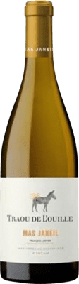 22,95 € Spedizione Gratuita | Vino bianco Mas Janeil Traou de l'Ouille A.O.C. Côtes du Roussillon Francia Grenache Bianca, Grenache Grigia, Macabeo Bottiglia 75 cl