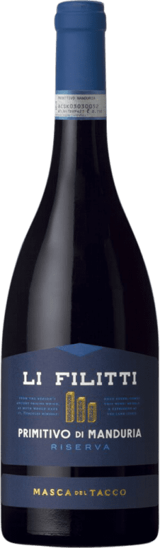 26,95 € 送料無料 | 赤ワイン Masca del Tacco Li Filitti 予約 D.O.C. Primitivo di Manduria プーリア イタリア Primitivo ボトル 75 cl