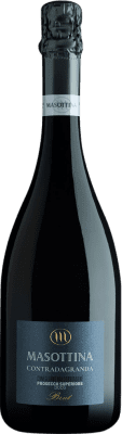 19,95 € Envoi gratuit | Blanc mousseux Masottina Contrada Granda Superiore Brut D.O.C.G. Prosecco di Conegliano-Valdobbiadene Frioul-Vénétie Julienne Italie Glera Bouteille 75 cl