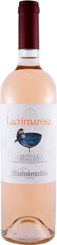 12,95 € Free Shipping | Rosé wine Mastroberardino Lacrimarosa Rosato D.O.C. Irpinia Piemonte Italy Aglianico Bottle 75 cl