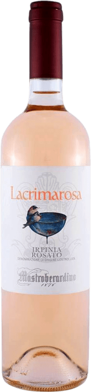 12,95 € Envio grátis | Vinho rosé Mastroberardino Lacrimarosa Rosato D.O.C. Irpinia Piemonte Itália Aglianico Garrafa 75 cl