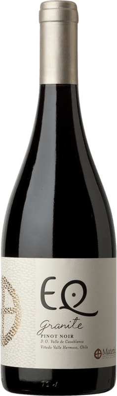 36,95 € Free Shipping | Red wine Matetic EQ Granite I.G. Valle de Casablanca Chile Pinot Black Bottle 75 cl