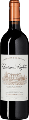 19,95 € Kostenloser Versand | Rotwein Château Lafitte A.O.C. Côtes de Bordeaux Bordeaux Frankreich Merlot, Cabernet Sauvignon, Cabernet Franc 75 cl