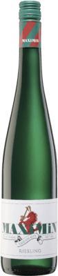 17,95 € Бесплатная доставка | Белое вино Maximin Grünhäus Ruwer Halbtrocken — Полусухое Q.b.A. Mosel Mosel Германия Riesling — Рислинг 75 cl