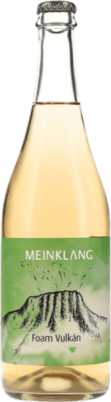 13,95 € Envio grátis | Espumante Branco Meinklang Foam Vulkan Pét-Nat Espumante Natural I.G. Burgenland Burgenland Áustria Hárslevelü Garrafa 75 cl