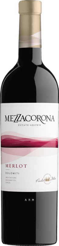 16,95 € Бесплатная доставка | Красное вино Mezzacorona I.G.T. Vigneti delle Dolomiti Италия Merlot бутылка Магнум 1,5 L