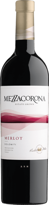 16,95 € Бесплатная доставка | Красное вино Mezzacorona I.G.T. Vigneti delle Dolomiti Италия Merlot — Мерло Бутылка Магнум 1,5 L